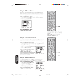 Toshiba 27AFX56 Mode D'emploi : Chat IA & PDF | Fixfr