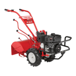 Troy-Bilt 21AE682W766 Big Red Garden Tiller Manuel utilisateur