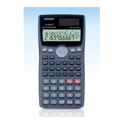 Casio fx-100MS, fx-115MS, fx-570MS, fx-991MS : Mode d'emploi + Chat IA | Fixfr