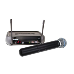 Shure PGX WIRELESS Manuel utilisateur | Fixfr