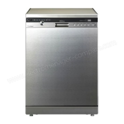 LG Lave-vaisselle : Guides D1455W, D1454W et autres | IA | Fixfr