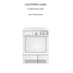 Aeg-Electrolux LTH55600 Manuel utilisateur