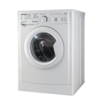 Indesit EWC 81252 W FR Washing machine Manuel utilisateur