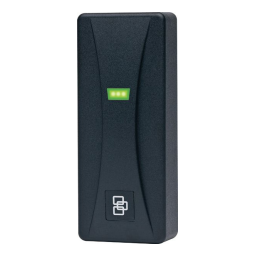 Interlogix TruPortal T-200 Model Reader  (French) Guide d'installation | Fixfr