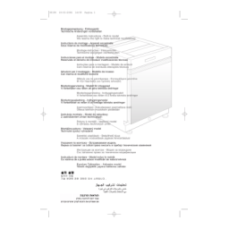 Bauknecht GSIK 6584 IN BK Dishwasher Manuel utilisateur | Fixfr