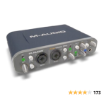 M-Audio Fast Track Pro: Guide de D&eacute;marrage Rapide + IA