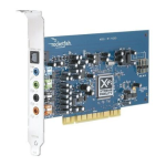 RocketFish RF-71SDCD 7.1-Channel PCI Sound Card Manuel utilisateur