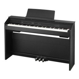 Casio PX-850 Manuel utilisateur | Fixfr