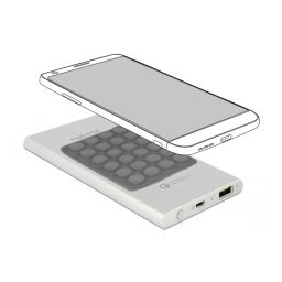 DeLOCK 41503 Power Bank 5000 mAh 1 x USB Type-A Fiche technique | Fixfr