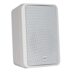 RCF MR 50T TWO-WAY PASSIVE SPEAKER sp&eacute;cification