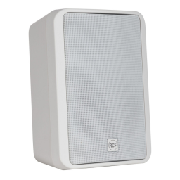 RCF MR 50T TWO-WAY PASSIVE SPEAKER spécification | Fixfr