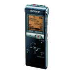 Sony ICD UX512 Manuel utilisateur