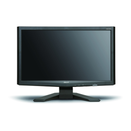 Acer X243HQB Manuel utilisateur | Fixfr