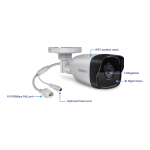 Trendnet TV-IP1328PI Indoor/Outdoor 4MP H.265 PoE IR Bullet Network Camera Fiche technique