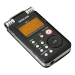 Tascam DR 1 Manuel utilisateur