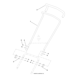 Toro Anti-Vibration Handlebar Kit, HoverPro Machine Walk Behind Mower Manuel utilisateur | Fixfr