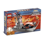 Lego 3829 Fire Nation Ship Manuel utilisateur