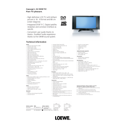 LOEWE 65442W79 Fiche technique | Fixfr