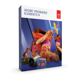 Adobe Premiere Elements 9 Manuel utilisateur | Fixfr