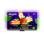 Philips 48OLED907/12 OLED+ T&eacute;l&eacute;viseur Android 4K UHD - son Bowers &amp; Wilkins Manuel utilisateur
