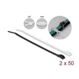 DeLOCK 19486 Cable tie Fiche technique | Fixfr