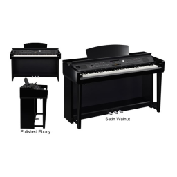 Yamaha CVP-609, CVP-605 : Mode d'emploi + Chat IA | Fixfr