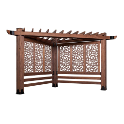 Backyard Discovery Fireside Cabana Pergola Manuel utilisateur | Fixfr