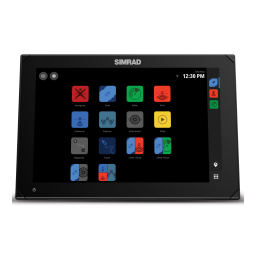 Simrad NSX DownScan App Manuel utilisateur | Fixfr