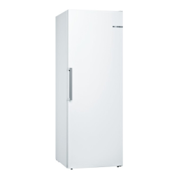 Bosch GSN58AWDV Congélateur armoire Owner's Manual | Fixfr
