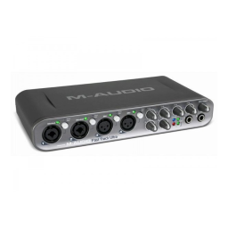 Avid M-Audio FastTrack Ultra Manuel utilisateur | Fixfr