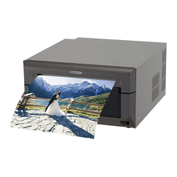 Citizen CX-02W printer Fiche technique | Fixfr