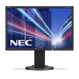 NEC MultiSync® LCD1550M Manuel utilisateur | Fixfr