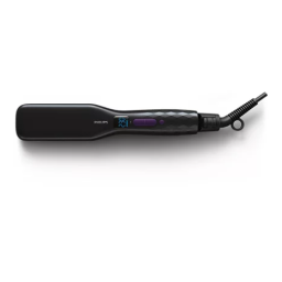 Philips HP8338/20 StraightCare Lisseur avec plaques kératine extra-larges Manuel utilisateur | Fixfr