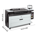 HP PageWide XL 8200 Printer Manuel utilisateur