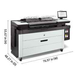 HP PageWide XL 8200 Printer Manuel utilisateur | Fixfr