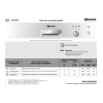 Bauknecht GSI 5233 C-SW Dishwasher Manuel utilisateur