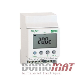 DELTA DORE T1D digit : Manuel d'instructions + IA | Fixfr