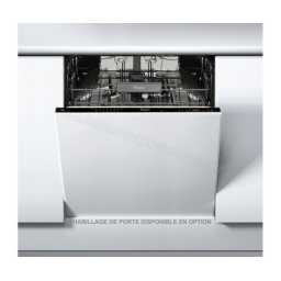 Whirlpool ADG 6542 FD Dishwasher Manuel utilisateur | Fixfr