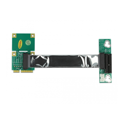 DeLOCK 41305 Riser Card Mini PCI Express > PCI Express x1 left insertion Fiche technique | Fixfr