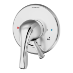 Symmons 9600-X-P Origins Temptrol Shower Valve with Integral Stops sp&eacute;cification