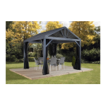 Sojag 12 ft. x 12 ft. South Beach I Gazebo Manuel utilisateur