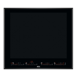 AEG IKE64683FB Table induction Manuel utilisateur | Fixfr