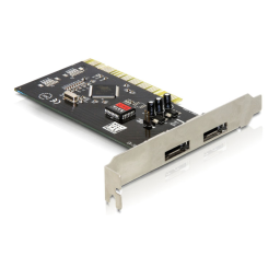 DeLOCK 70155 Controller 2x eSATA Fiche technique | Fixfr