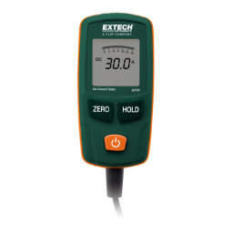 Extech Instruments AUT35 Universal 30A Current Tester Manuel utilisateur | Fixfr