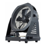 Stairville Fan-200 DMX Wind Machine Une information important