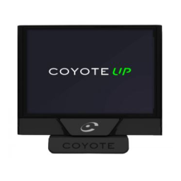 Coyote UP EUROPE Avertisseur de radar Manuel du propriétaire | Fixfr