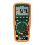 Extech Instruments AUT500 14 Function Automotive Digital Multimeter Manuel utilisateur