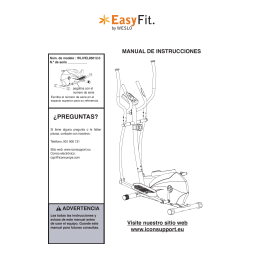Manuel WESLO WLIVEL85012.0 Vélo Elliptique: Aide IA + PDF | Fixfr