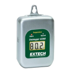 Extech Instruments 42260 Temperature Datalogger Manuel utilisateur