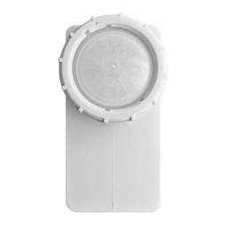 Leviton OSF20-ILW Outdoor PIR Occupancy sensor lighting control to mount internal to task lighting fixtures, 360 degree High Bay lens (20'-40'), 7.5' wire lead length, 24VDC; IP65. Fiche technique | Fixfr